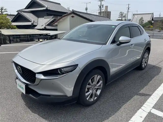 マツダ ＣＸ－３０ 20S プロアクティブツーリングセレ 栃木県 2019(令1)年 4.8万km ソニックシルバーM 純正マツダコネクトナビゲーション/360度ビューモニター/地デジTV/Bluetooth/CD/DVD/スマートブレーキサポート/AT誤発進抑制制御/レーダークルーズコントロール/車線逸脱警報システム/レーンキープアシスト/ブラインドスポットモニタリング/パワーバックドア/アダプティブLEDヘッドランプ/純正18インチアルミホイール/パワーシート【運転席】/シートヒーター【運転席/助手席】/アドバンストキーレスエントリーシステム/保証書/取扱説明書/スペアキー１本