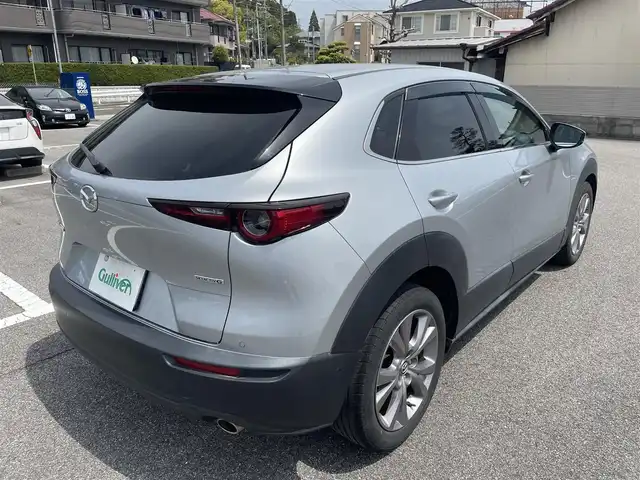 マツダ ＣＸ－３０ 20S プロアクティブツーリングセレ 栃木県 2019(令1)年 4.8万km ソニックシルバーM 純正マツダコネクトナビゲーション/360度ビューモニター/地デジTV/Bluetooth/CD/DVD/スマートブレーキサポート/AT誤発進抑制制御/レーダークルーズコントロール/車線逸脱警報システム/レーンキープアシスト/ブラインドスポットモニタリング/パワーバックドア/アダプティブLEDヘッドランプ/純正18インチアルミホイール/パワーシート【運転席】/シートヒーター【運転席/助手席】/アドバンストキーレスエントリーシステム/保証書/取扱説明書/スペアキー１本