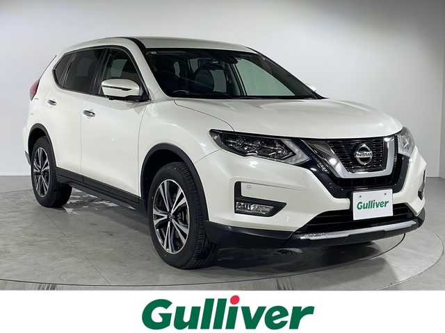 日産 エクストレイル 20X 福岡県 2018(平30)年 6.5万km ブリリアントホワイトパール ・純正ナビ/・CD/DVD/・フルセグTV/・IPoｄ/・ＡＵＸ/・Bluetooth/・全方位カメラ/・PBD/・TRC/・ビルトインETC/・BSM/・電動パーキング/・社外フロアマット/・衝突軽減ブレーキシステム/・レーンキープアシスト/・ブレーキホールド
