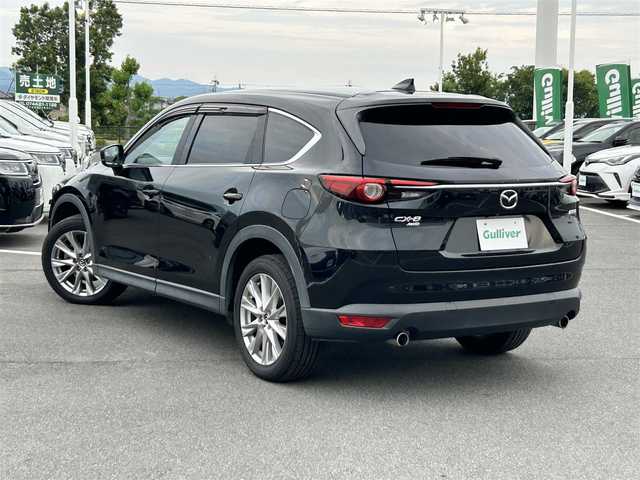 マツダ ＣＸ－８ XD 奈良県 2018(平30)年 4万km ジェットブラックマイカ BOSEサウンド/純正ナビ(フルセグTV/CD/DVD/AM・FM/BT)/バックカメラ/ビルトインETC/クルーズコントロール/スマート・シティ・ブレーキ・サポート/レーンキープアシストシステム/運転席パワーシート/シートヒーター(D/N席)/ステアリングヒーター/LEDヘッドライト/カーテンエアバッグ/純正19インチアルミホイール/純正フロアマット