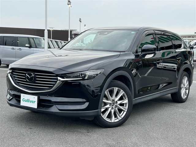マツダ ＣＸ－８ XD 奈良県 2018(平30)年 4万km ジェットブラックマイカ BOSEサウンド/純正ナビ(フルセグTV/CD/DVD/AM・FM/BT)/バックカメラ/ビルトインETC/クルーズコントロール/スマート・シティ・ブレーキ・サポート/レーンキープアシストシステム/運転席パワーシート/シートヒーター(D/N席)/ステアリングヒーター/LEDヘッドライト/カーテンエアバッグ/純正19インチアルミホイール/純正フロアマット