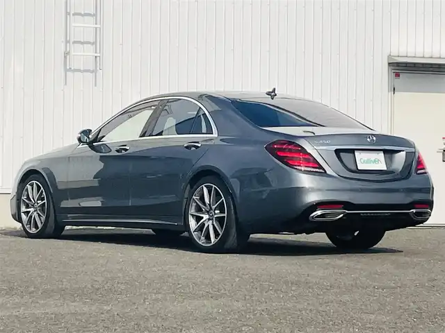 メルセデス・ベンツ Ｓ４５０ エクスクルーシブ AMGライン 熊本県 2018(平30)年 6.5万km ガンＭ セレナイトグレー/Ｂｕｒｍｅｓｔｅｒサウンド/純正ナビ/・AM/FM/USB/BT／SD/・・フルセグTV/アラウンドビューモニター/パノラミックスライディングルーフ/エアバランスパッケージ/クロージングサポーター/前席シートベンチレーター/前席シートヒーター/アクティブブレーキアシスト/アテンションアシスト/ブラインドスポットアシスト/インテリジェントライトシステム/メモリ付パワーシート/レーンキープアシスト/アダプティブクルーズコントロール/LEDヘッドライト/前後ドライブレコーダー/電動パーキングブレーキ/電動格納ミラー/ウインカーミラー/プッシュスタート