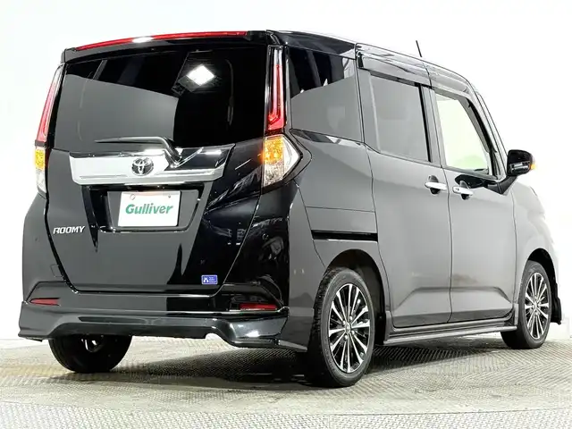 トヨタ ルーミー カスタムG－T 大阪府 2021(令3)年 1.7万km ブラックマイカメタリック GRエアロ 純正ナビ(フルセグ/CD再生/Bluetooth) バックカメラ ETC 両側パワースライドドア 衝突軽減 レーダークルコン クリアランスソナー シートヒーター 前後ドラレコ