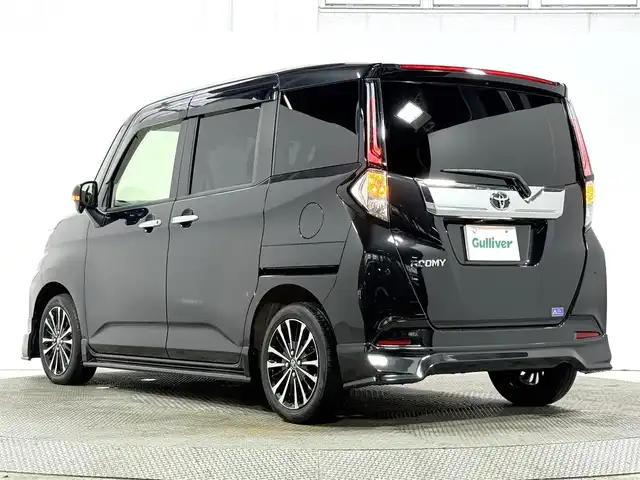トヨタ ルーミー カスタムG－T 大阪府 2021(令3)年 1.7万km ブラックマイカメタリック GRエアロ 純正ナビ(フルセグ/CD再生/Bluetooth) バックカメラ ETC 両側パワースライドドア 衝突軽減 レーダークルコン クリアランスソナー シートヒーター 前後ドラレコ