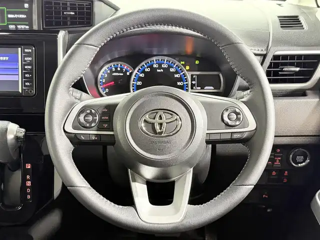 トヨタ ルーミー カスタムG－T 大阪府 2021(令3)年 1.7万km ブラックマイカメタリック GRエアロ 純正ナビ(フルセグ/CD再生/Bluetooth) バックカメラ ETC 両側パワースライドドア 衝突軽減 レーダークルコン クリアランスソナー シートヒーター 前後ドラレコ