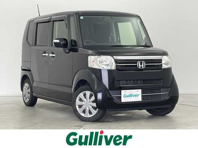 ホンダ Ｎ ＢＯＸ G Lパッケージ 群馬県 2015(平27)年 7.9万km スマートブラック 純正メモリナビ（VXM-155VSi)/バックカメラ/ワンセグTV/Bluetooth接続/SD/iPod/CD/DVD/AM/FM/片側電動スライドドア/ＥＴＣ/スマートキー/プッシュスタートボタン/ヘッドライトレベライザー/ステアリングリモコン/横滑り防止装置/ロールサンシェード/禁煙車