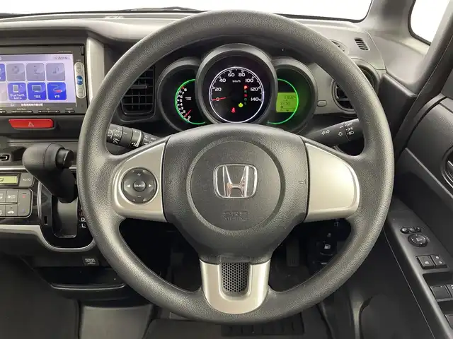 ホンダ Ｎ ＢＯＸ G Lパッケージ 群馬県 2015(平27)年 7.9万km スマートブラック 純正メモリナビ（VXM-155VSi)/バックカメラ/ワンセグTV/Bluetooth接続/SD/iPod/CD/DVD/AM/FM/片側電動スライドドア/ＥＴＣ/スマートキー/プッシュスタートボタン/ヘッドライトレベライザー/ステアリングリモコン/横滑り防止装置/ロールサンシェード/禁煙車