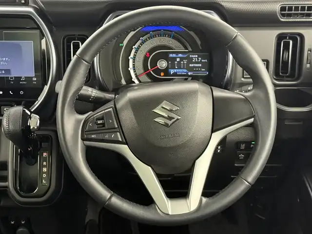 スズキ ハスラー Jスタイル 愛知県 2020(令2)年 5.4万km クールカーキパールメタリック/ホワイト2トーンルーフ ルーフレール/前席シートヒーター/純正9インチメモリーナビ/（CD/DVD/BT/フルセグ）/スマホ連動/全方位カメラ/ETC/前後コーナーセンサー/衝突軽減システム/車線逸脱抑制/アイドリングストップ/横滑り防止/オートライト/フォグランプ/ドアバイザー