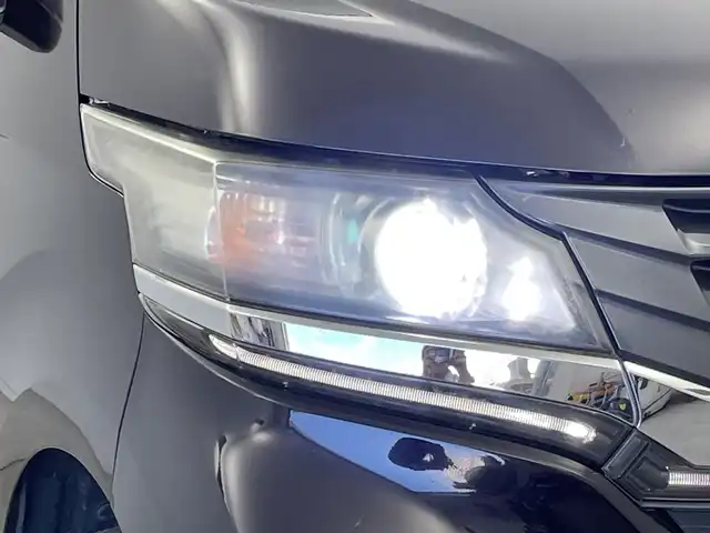 ホンダ Ｎ ＷＧＮ カスタム G 新潟県 2014(平26)年 6.9万km プレミアムゴールドパープルパール 純正メモリナビ（Bluetooth・CD・DVD）/地デジ　/キセノンオートライト　/前方ドライブレコーダー/ETC　/レザーステアリング　/フォグランプ　/電格ウィンカーミラー　/純正フロアマット　/社外１４インチアルミホイール/保証書　/取扱説明書/ECON　/スマートキー/スペアキー