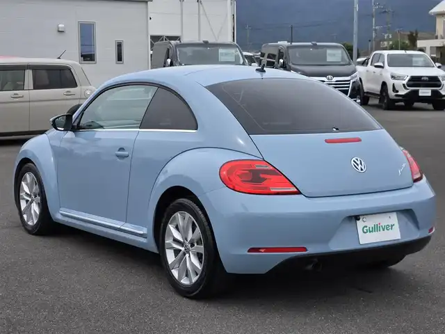 フォルクスワーゲン ザ・ビートル デザイン レザーパッケージ 福島県 2013(平25)年 3.9万km デニムブルー ミラータイプＧＰＳ付きレーダー探知機　/社外サブウーファー(ＴＳ－ＷＸ１１０Ａ)/ビルトインＥＴＣ　/社外ＳＤナビ（ＡＶＩＣ－ＣＺ９００）　/Ｂｌｕｅｔｏｏｔｈオーディオ/フルセグテレビ/バックカメラ　/社外前方ドライブレコーダー　/Ｄ＋Ｎ席シートヒーター/ＭＴモード付きＡＴ/パドルシフト