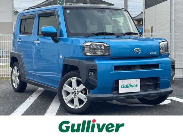 ダイハツ タフト G 三重県 2020(令2)年 4.7万km スプラッシュブルーM 登録時走行距離４６９０１ｋｍ/禁煙車/社外ナビ（カロッツェリア）/AM/FM/AUX/Bluetooth/HDMI/DISC/ドライブレコーダー前後/ETC/スカイルーフ/シートヒーター/ステアリングスイッチ/ブレーキホールド/電動パーキング/バックカメラ/横滑り防止システム/コーナーセンサー/AUTOライト/AUTOハイビーム/USB