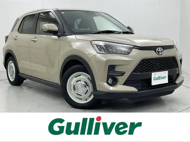 トヨタ ライズ Z 茨城県 2021(令3)年 4.9万km ナチュラルベージュマイカM 7インチディーラーオプションナビ（NS2T-W68T）/・AM/FM/DISC/フルセグTV/SD/Bluetooth/・全方位カメラ/ビルドインETC/前後コーナーセンサー/スマートアシスト/追従型クルーズコントロール/・衝突回避支援ブレーキ/・衝突警告機能/・車線逸脱警告機能/・車線逸脱抑制制御機能/・ブレーキ制御付誤発進抑制機能/・先行車お知らせ機能/シートヒーター（D+N席）/LEDヘッドライト/アイドリングストップ/AAC/スマートキー/カーテンエアバッグ