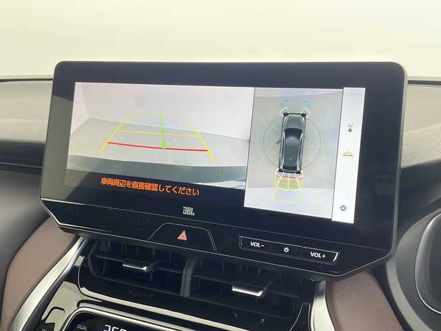 トヨタ ハリアー Z レザーパッケージ 愛知県 2023(令5)年 4.1万km ブラック 純正メモリナビ/・FM/AM/フルセグTV/BT/USB/Miracas/TVキャンセラー/JBLサウンド/パノラミックビューモニター/バックモニター/デジタルインナーミラー/ヘッドアップディスプレイ/調光パノラマルーフ/運転席助手席パワーシート/運転席シートメモリー/運転席助手席シートヒーター/レザーシート/ステアリングヒーター/革巻きステアリング/ステアリングスイッチ/オートLEDヘッドライト/オートハイビーム/電動パーキングブレーキ/オートブレーキホールド/ビルトインETC20/LTA/BSN/PCS/クリアランスソナー/RCTA/PKSB/RSA/横滑り防止装置/isofix/スペアキー１本