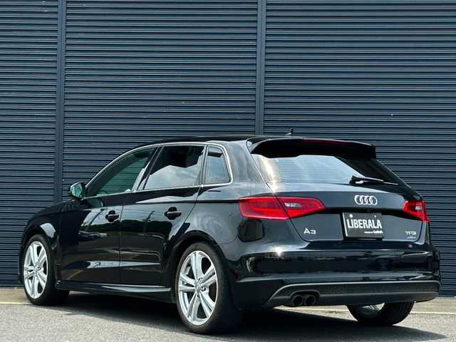 アウディ Ａ３ SB 1.4TFSI スポーツ Sライン 茨城県 2014(平26)年 12.3万km ミトスブラックメタリック Ｓラインパッケージ　/Ａｕｄｉプレセンス　/ＡＣＣ　/ＭＭＩナビ　/１２セグ　/ＢＴ　/ＤＶＤ　/バックカメラ　/パーキングエイド　/ハーフレザーシート　/キセノンヘッドライト　/ＥＴＣ　/純正１８インチＡＷ　/禁煙車