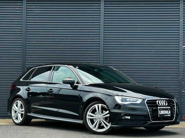 アウディ Ａ３ SB 1.4TFSI スポーツ Sライン 茨城県 2014(平26)年 12.3万km ミトスブラックメタリック Ｓラインパッケージ　/Ａｕｄｉプレセンス　/ＡＣＣ　/ＭＭＩナビ　/１２セグ　/ＢＴ　/ＤＶＤ　/バックカメラ　/パーキングエイド　/ハーフレザーシート　/キセノンヘッドライト　/ＥＴＣ　/純正１８インチＡＷ　/禁煙車