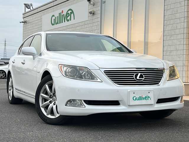 レクサス ＬＳ 460 バージョンC Iパッケージ 香川県 2009(平21)年 7万km ホワイトパールクリスタルシャイン 純正メーカーOPナビ/（フルセグTV/CD/DVD）/バックカメラ/サンルーフ/ドライブレコーダー/ステアリングヒーター/パワーシート/シートヒーター/エアシート/コーナーセンサー/ETC