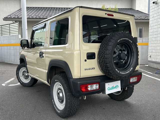 スズキ ジムニー XC 福島県 2021(令3)年 4.4万km シフォンアイボリーメタリックブラック2トーンルーフ 禁煙車/ワンオーナー/衝突被害軽減ブレーキ/クルーズコントロール/車線逸脱警報/社外ナビ(AM/FM/CD/DVD/BT)/シートヒーター　(D＋N席)/スマートキー/プッシュスタート/LEDヘッドライト/オートライト/ステアリングスイッチ/純正フロアマット/純正ドアバイザー/社外AW