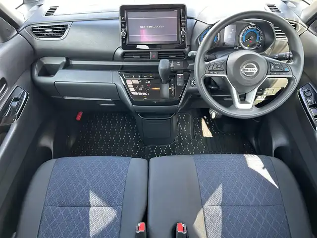 日産 ルークス HWS X プロパイロットED 奈良県 2021(令3)年 0.8万km アトランティックブルー ワンオーナー/純正９インチナビ（MM320D-L）/（フルセグ／ＢＴ／ＣＤ／ＤＶＤ）/プロパイロット/全方位モニター/前後コーナーセンサー/衝突軽減システム/レーンキープアシスト/両側パワースライドドア/後席サンシェード/前後ドライブレコーダー/ETC/純正14インチAW/保証書/取り扱い説明書/スペアキーX1