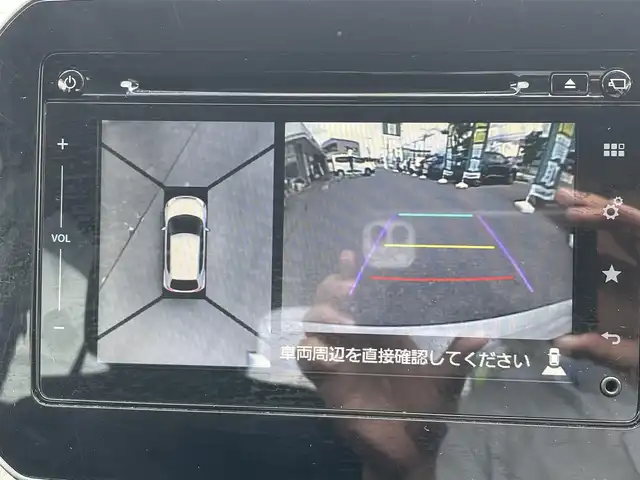 スズキ イグニス ハイブリッド MZ 長野県 2016(平28)年 9.2万km ピュアホワイトP 【自店代車予定】/純正ナビ（FM/AM、CD、USB、BT）/アラウンドビューモニター/ワンセグテレビ/ETC/アイドリングストップ/盗難防止装置/横滑り防止装置/衝突軽減システム/LEDオートライト/ダブルエアバック/純正１６AW/純正フロアマット/フルフラットシート/４WD/保証書、取扱説明書/ABS/スペアキー（１本）