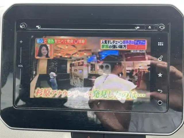 スズキ イグニス ハイブリッド MZ 長野県 2016(平28)年 9.2万km ピュアホワイトP 【自店代車予定】/純正ナビ（FM/AM、CD、USB、BT）/アラウンドビューモニター/ワンセグテレビ/ETC/アイドリングストップ/盗難防止装置/横滑り防止装置/衝突軽減システム/LEDオートライト/ダブルエアバック/純正１６AW/純正フロアマット/フルフラットシート/４WD/保証書、取扱説明書/ABS/スペアキー（１本）
