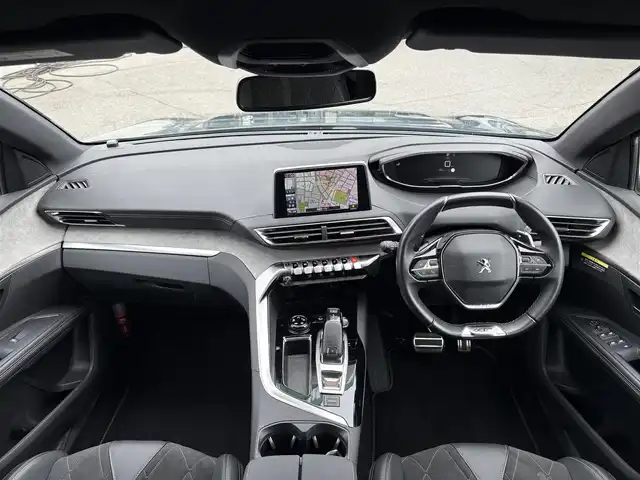 プジョー ５００８ GT ブルーHDi 愛知県 2020(令2)年 0.8万km 青 ワンオーナー/純正ナビ/（Apple Car Play/Android Auto/BT/USB/ラジオ）/フルセグTV/バックカメラ/ハーフレザーシート/レーダークルーズコントロール/BSM/クリアランスソナー/パワーバックドア/パドルシフト/電動パーキングブレーキ/LEDヘッドライト/スマートキー×2
