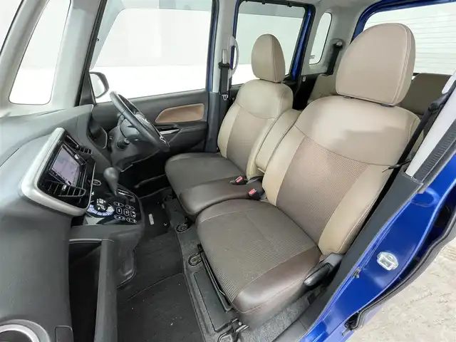 日産 デイズ ルークス HWS X Vセレクション 滋賀県 2018(平30)年 6.4万km オーシャンブルーP 純正ナビ/・フルセグTV・Bluetooth・CD・DVD/全方位カメラ/両側電動スライドドア/オートライト/純正１５インチアルミホイール/ＬＥＤヘッドライト/オートマチックハイビーム/衝突軽減システム/スマートキー