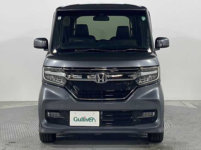 ホンダ Ｎ ＢＯＸ カスタム G L ターボ ホンダセンシング 広島県 2019(令1)年 4.9万km シャイニンググレーM 禁煙車/純正ナビ/両側パワースライドドア/バックカメラ/ホンダセンシング/・衝突軽減ブレーキ/・レーンキープアシスト/・オートハイビーム/・アダプティブクルーズコントロール/・誤発進抑制機能/パドルシフト/ETC/USB入力端子/チップアップシート/LEDヘッドライト/フォグランプ/純正15インチアルミホイール(165/55/R15)/エアバッグ(運転席/助手席/サイド/カーテン)