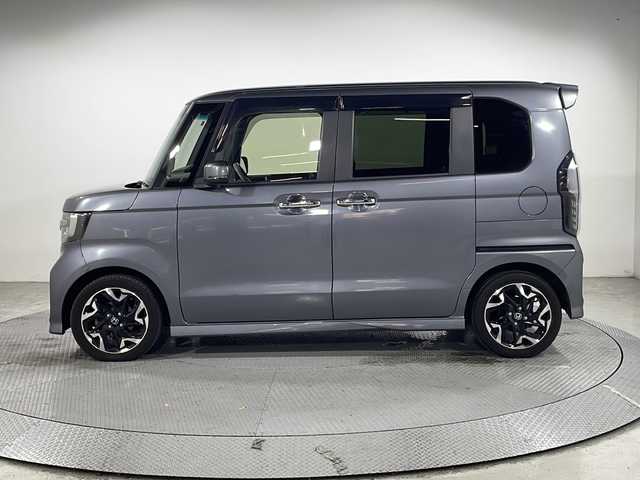 ホンダ Ｎ ＢＯＸ カスタム G L ターボ ホンダセンシング 広島県 2019(令1)年 4.9万km シャイニンググレーM 禁煙車/純正ナビ/両側パワースライドドア/バックカメラ/ホンダセンシング/・衝突軽減ブレーキ/・レーンキープアシスト/・オートハイビーム/・アダプティブクルーズコントロール/・誤発進抑制機能/パドルシフト/ETC/USB入力端子/チップアップシート/LEDヘッドライト/フォグランプ/純正15インチアルミホイール(165/55/R15)/エアバッグ(運転席/助手席/サイド/カーテン)