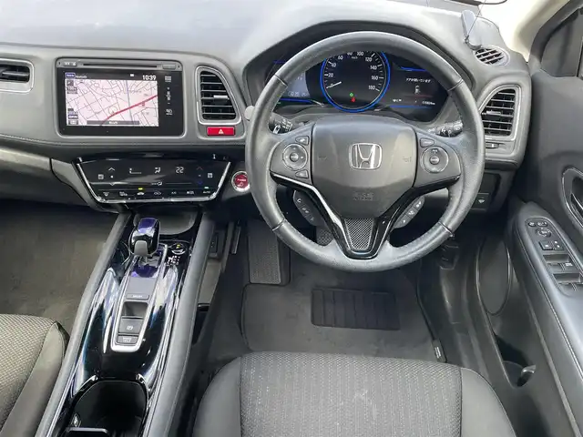 ホンダ ヴェゼル ハイブリッド X 福島県 2014(平26)年 11.6万km ホワイトオーキッドパール ４WD/純正ナビ/バックカメラ/フルセグテレビ/Bluetooth接続/ドライブレコーダー/クルーズコントロール/ビルトインETC/シートヒーター/プッシュスタート/スマートキー
