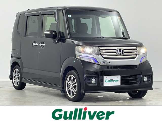 ホンダ Ｎ ＢＯＸ カスタム G SSパッケージ 岐阜県 2014(平26)年 6.1万km プレミアムゴールドパープルパール 純正ナビ/AM/FM/CD/DVD/Bluetooth/ワンセグTV/バックモニター/両側パワースライドドア/ドライブレコーダー/ETC/オートライト/フォグランプ/横滑り防止/アイドリングストップ/スマートキー/スペアキー/プッシュスタート/純正フロアマット/純正14インチアルミホイール