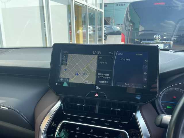 トヨタ ハリアー ハイブリッド Z 宮崎県 2021(令3)年 4.8万km プレシャスブラックパール 純正ナビ　ＪＢＬ　フルセグＴＶ　全方位カメラ　パワーバックドア　/２０インチアルミ　デジタルミラー　ＥＴＣ　ハーフレザー　レーンキープ　ＬＥＤヘッドライト　オートマチックハイビーム