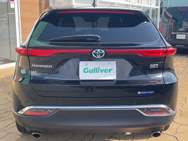 トヨタ ハリアー ハイブリッド Z 宮崎県 2021(令3)年 4.8万km プレシャスブラックパール 純正ナビ　ＪＢＬ　フルセグＴＶ　全方位カメラ　パワーバックドア　/２０インチアルミ　デジタルミラー　ＥＴＣ　ハーフレザー　レーンキープ　ＬＥＤヘッドライト　オートマチックハイビーム