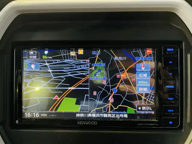 スズキ ハスラー HYBRID X 神奈川県 2020(令2)年 6.4万km クールカーキPM 登録時走行距離63168km/社外メモリナビ(型番MDV-D708)/　【CD/DVD/フルセグTV】/バックカメラ/ETC/前後ドライブレコーダー/衝突被害軽減ブレーキ/レーンキープアシスト/シートヒーター/オートライト/ヘッドライトレベライザー/フォグランプ/横滑り防止/アイドリングストップ/純正15インチアルミホイール /ウインカーミラー/純正フロアマット/リアプライバシーガラス/プッシュスタート/保証書