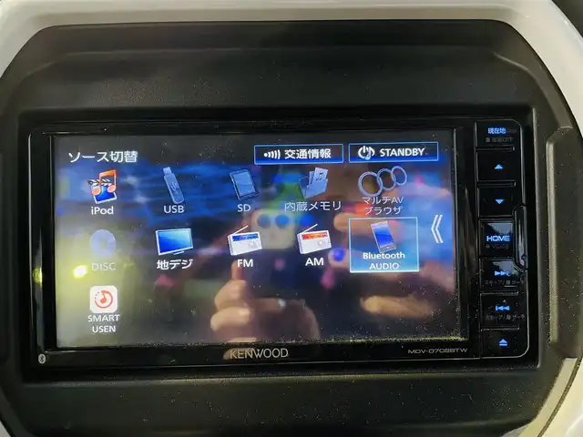 スズキ ハスラー HYBRID X 神奈川県 2020(令2)年 6.4万km クールカーキPM 登録時走行距離63168km/社外メモリナビ(型番MDV-D708)/　【CD/DVD/フルセグTV】/バックカメラ/ETC/前後ドライブレコーダー/衝突被害軽減ブレーキ/レーンキープアシスト/シートヒーター/オートライト/ヘッドライトレベライザー/フォグランプ/横滑り防止/アイドリングストップ/純正15インチアルミホイール /ウインカーミラー/純正フロアマット/リアプライバシーガラス/プッシュスタート/保証書