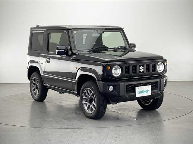 スズキ ジムニー XC 長野県 2023(令5)年 1.5万km ブルーイッシュブラックパール3 4WD/衝突被害軽減装置　/９インチナビ　/フルセグＴＶ　/バックカメラ　/ＥＴＣ　/クルーズコントロール　/前席シートヒーター　/ダウンヒルアシスト　/ＬＥＤヘッドライト　/オートライト　/スマートキー/プッシュスタート