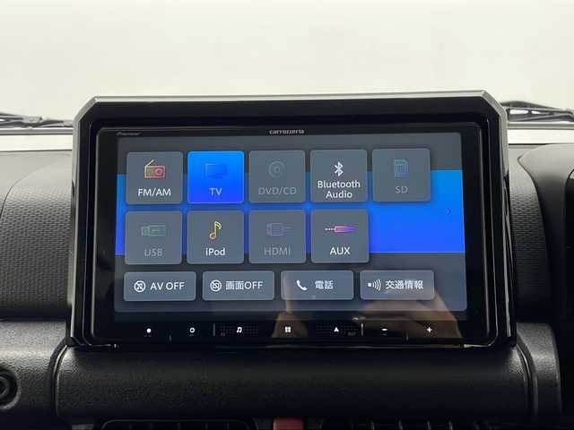 スズキ ジムニー XC 長野県 2023(令5)年 1.5万km ブルーイッシュブラックパール3 4WD/衝突被害軽減装置　/９インチナビ　/フルセグＴＶ　/バックカメラ　/ＥＴＣ　/クルーズコントロール　/前席シートヒーター　/ダウンヒルアシスト　/ＬＥＤヘッドライト　/オートライト　/スマートキー/プッシュスタート