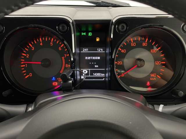 スズキ ジムニー XC 長野県 2023(令5)年 1.5万km ブルーイッシュブラックパール3 4WD/衝突被害軽減装置　/９インチナビ　/フルセグＴＶ　/バックカメラ　/ＥＴＣ　/クルーズコントロール　/前席シートヒーター　/ダウンヒルアシスト　/ＬＥＤヘッドライト　/オートライト　/スマートキー/プッシュスタート