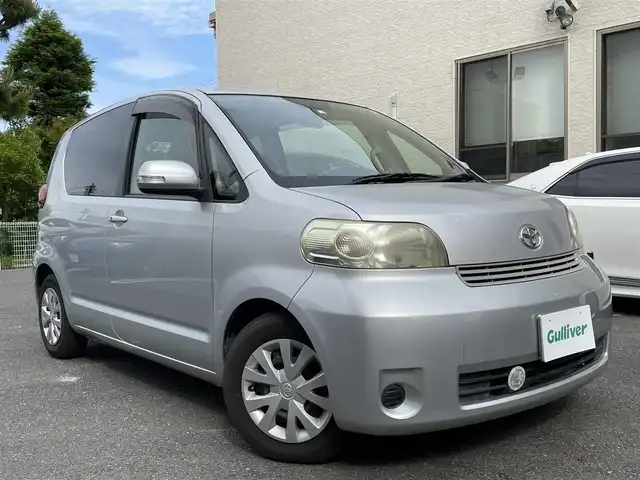 トヨタ ポルテ 130i Cパッケージ 静岡県 2008(平20)年 8.3万km シルバーマイカM 純正CDオーディオ/片側パワースライドドア/キーレス/ETC/純正フロアマット/電格ミラー/スペアキー/保証書/取扱説明書/H21/25/26/27/29/R1/3/5点検記録簿有
