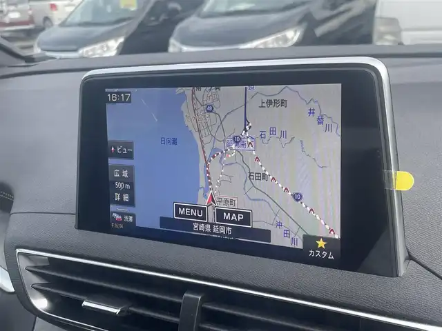 プジョー ５００８ GT ブルーHDi 宮崎県 2019(令1)年 7.3万km パールⅡ 純正ナビ/　AM/FM/BT/バックカメラ/衝突軽減ブレーキ　/レーンキープ　/インテリジェントハイビーム　/ブラインドスポットモニター　/パワーバックドア　/ＥＴＣ車載器　/ドライブレコーダー　/ＬＥＤヘッドライト　/フォグランプ/電動パーキング/スマートキー/プッシュスタート