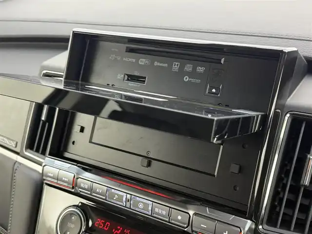 三菱 デリカＤ：５ シャモニー 宮城県 2025(令7)年 0.1千km 黒Ⅱ D:5専用11型ナビゲーション/アルパイン11型ナビ取付パッケージ＋リアモニター取付パッケージ/登録未使用車/４ＷＤ/全方位カメラ/レーダークルーズコントロール/衝突被害軽減システム/レーンキープアシスト/横滑り防止装置/ハーフレザー/前席シートヒーター/運転席パワーシート/パドルシフト/ステアリングヒーター/パワーバックドア/両側パワースライドドア/純正18インチＡＷ/純正LEDヘッドライト