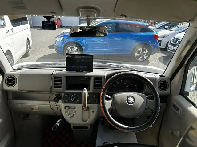 スズキ エブリイ PA 和歌山県 2014(平26)年 7.2万km スペリアホワイト VWバス仕様/社外ナビ/ドライブレコーダー/社外シートカバー