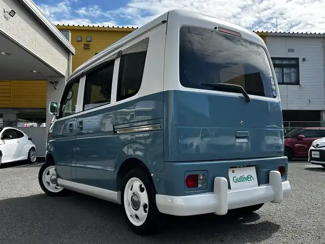 スズキ エブリイ PA 和歌山県 2014(平26)年 7.2万km スペリアホワイト VWバス仕様/社外ナビ/ドライブレコーダー/社外シートカバー
