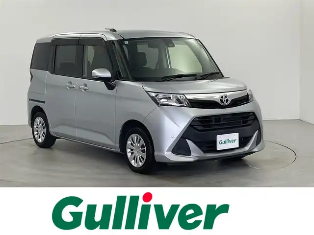 トヨタ タンク G S 栃木県 2017(平29)年 6万km ブライトシルバーM スマートアシストII/・衝突回避支援ブレーキ/・衝突警報機能/・車線逸脱警報/・誤発進抑制制御機能/・先行車発進お知らせ機能/純正ナビ/(CD/BT/AM/FM/TV/SD)/両側パワースライド/アイドリングストップ/オートエアコン/オートライト/電動格納ミラー/純正サイドバイザー/クルーズコントロール/プッシュスタート/ＥＴＣ/コーナーセンサー/禁煙車/ワンオーナー/バックカメラ