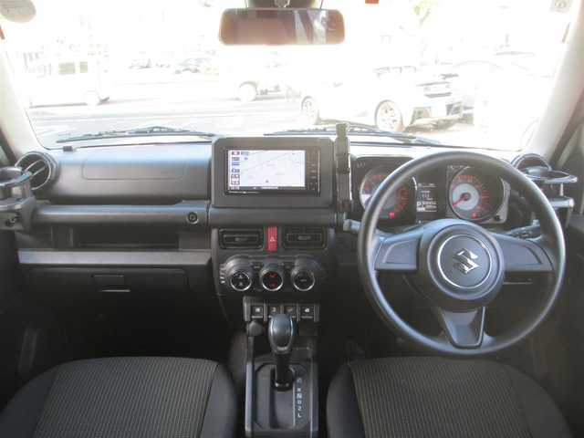 スズキ ジムニー XL 千葉県 2019(令1)年 2.8万km ブルーイッシュブラックパール3 ワンオーナー/純正SDナビ、フルセグTV(キャンセラー有)/バックカメラ/純正オーディオ【DVD/CD/BT/SD】/デュアルセンサーブレーキサポート/車線逸脱防止警報/ヘッドライトレベライザー/前席シートヒーター/ビルトインETC/スペアキー/取扱説明書/ナビ取扱説明書/新車時保証書