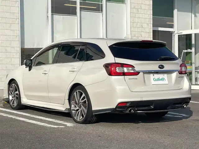 スバル レヴォーグ 1．6GT－S アイサイト 宮崎県 2014(平26)年 7.4万km クリスタルホワイトP 社外ナビゲーション/バックカメラ/アイサイトバージョン3/LEDヘッドライト/STIスポイラー/スマートキー/プッシュスタート/フォグランプ/パワーシート/ETC車載器/リヤスポイラー