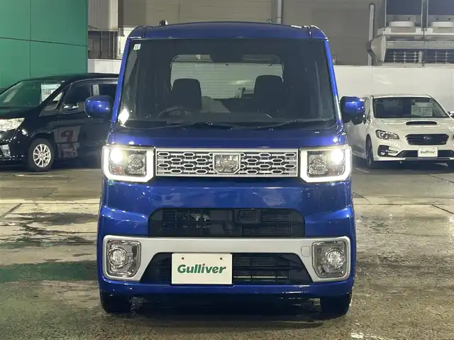 ダイハツ ウェイク X SA 青森県 2015(平27)年 9.7万km ブルーメタリック 4WD/寒冷地仕様/片側パワースライドドア/純正14AW夏タイヤ積込（155/65/14）/純正フロアマット/フォグランプ/ベンチシート/D席シートヒーター/オートライト/アイドリングストップ/横滑り防止機能/衝突軽減ブレーキ/盗難防止警報/KENWOODカーオーディオ/【AM/FM/CD/MD】/エンジンスターター/取扱説明書/保証書