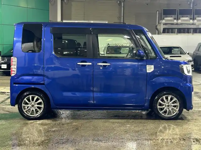 ダイハツ ウェイク X SA 青森県 2015(平27)年 9.7万km ブルーメタリック 4WD/寒冷地仕様/片側パワースライドドア/純正14AW夏タイヤ積込（155/65/14）/純正フロアマット/フォグランプ/ベンチシート/D席シートヒーター/オートライト/アイドリングストップ/横滑り防止機能/衝突軽減ブレーキ/盗難防止警報/KENWOODカーオーディオ/【AM/FM/CD/MD】/エンジンスターター/取扱説明書/保証書