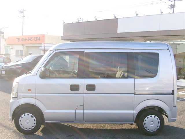 スズキ エブリイ ジョイン 兵庫県 2010(平22)年 8.1万km シルキーシルバーメタリック ♪車検 令和8年4月29日迄/キーレス/スペアキー/革調シートカバー/ヘッドライトレベライザー/フロアマット/ドアバイザー