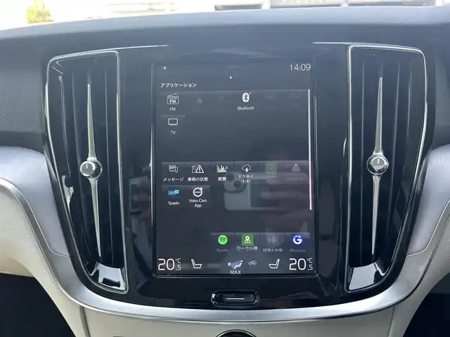 ボルボ Ｓ６０ 滋賀県 2020(令2)年 4.3万km パール HDDナビ/フルセグテレビ/アイドリングストップ/レザーシート（白）/シートヒーター/電動シート/全周囲カメラ/ドラレコ/ブラインドスポットセンサー/ETC/追従クルーズコントロール