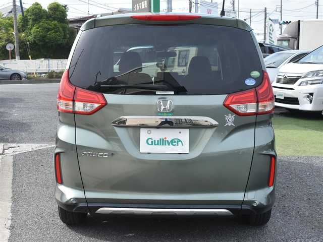 ホンダ フリード＋ クロスター ホンダセンシング 神奈川県 2019(令1)年 2.9万km シルバーミストグリーンM ワンオーナー/純正メモリナビ/フルセグテレビ/バックカメラ/アダプティブクルーズコントロール/プッシュスタート/スマートキー/両側パワースライドドア/ETC/LEDヘッドライト/スペスマートキー/保証書/取説/ナビ説/記録(R.2.3.5)